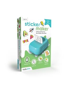 Sticker Maker Machine in Teal - HelloBlink